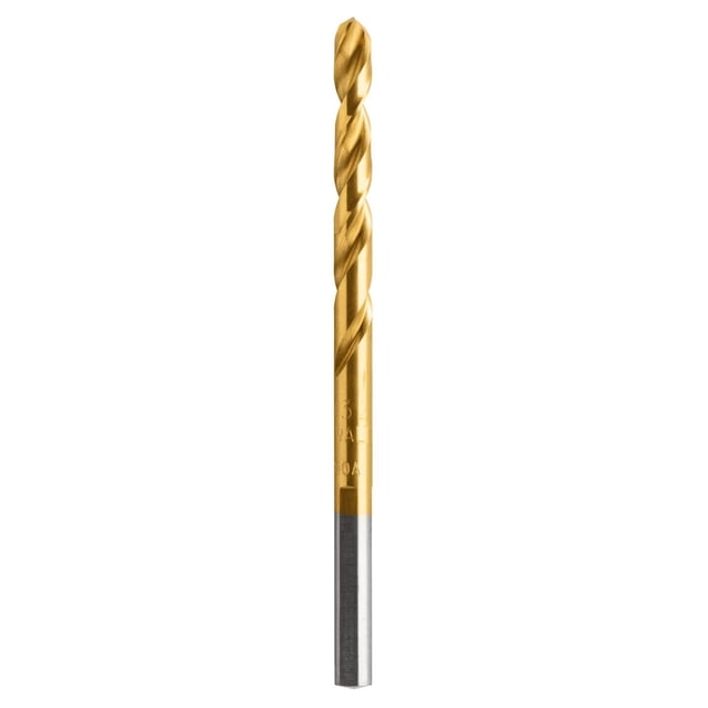Broca DEWALT DW1314 de nitruro de titanio de 7/32 pulgadas