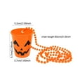 thumbnail image 3 of Dongrere Spooky Halloween Necklace 12 Pack Orange & Black Plastic Wine Glass with Bead Chain for Decor and Candy, 3 of 6