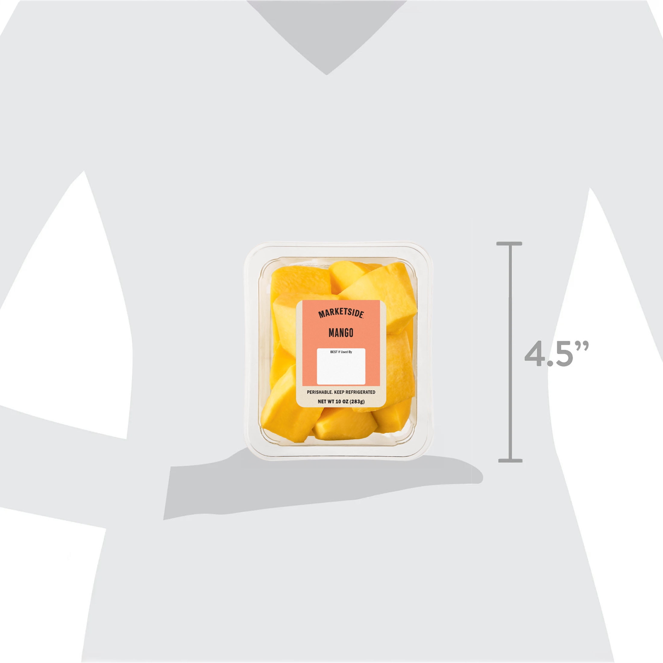 Marketside Refrigerated Fresh Cut Mango, 10 oz Tray