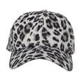 thumbnail image 3 of Dsscvnef Visières Chapeaux Unisexes Classiques Baseball Léopard Casquettes Ajustables Visière de Course, 3 of 4
