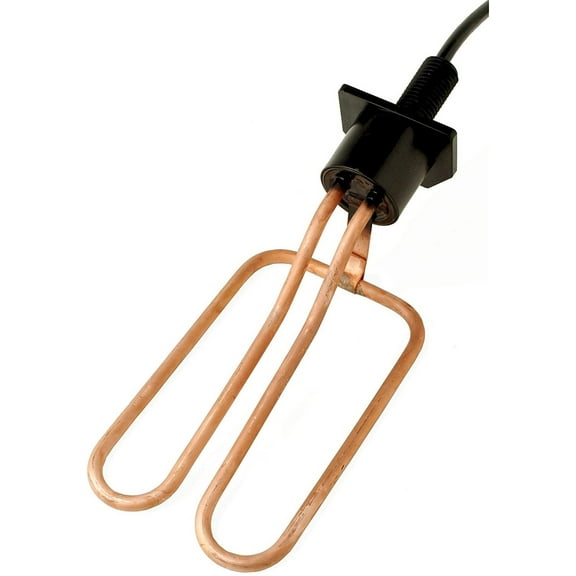 Farm Innovators Model UPH-15 Universal Drain Plug De-Icer - Fits All Tanks, 1,500-Watt