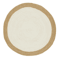 thumbnail image 1 of Jaipur Art And Craft Natural 270x270 CM (9 x 9 Square feet)(105.30 x 105.30 Inch)Multicolor Round Jute AreaRug Carpet throw, 1 of 4