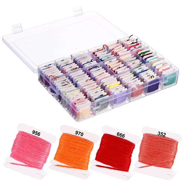 120 madejas de hilo de bordar, hilos de bordar coloridos, hilos para manualidades, pulseras, hilo, suministros para punto de cruz