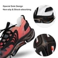 thumbnail image 7 of Red Rose Butterfly Walking Shoes for Men Woman Lightweight Tennis Fashion Elastic Sports Shoes Cushion Basketball Shoes, 7 of 7