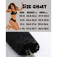 thumbnail image 5 of Womens Cotton Underwear Sexy Lace Hipster Panties Soft Breathable Cotton Brazilian Bikini Ladies 6 Pack, 5 of 6