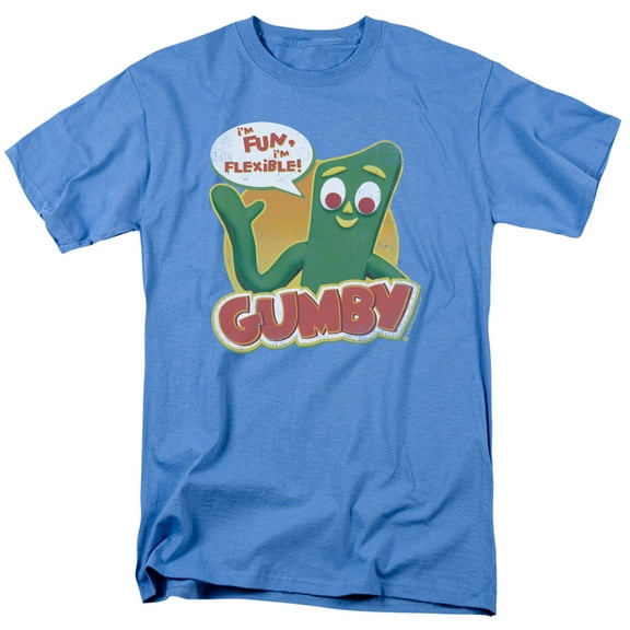 Gumby Men's Fun & Flexible T-shirt XXX-Large Blue