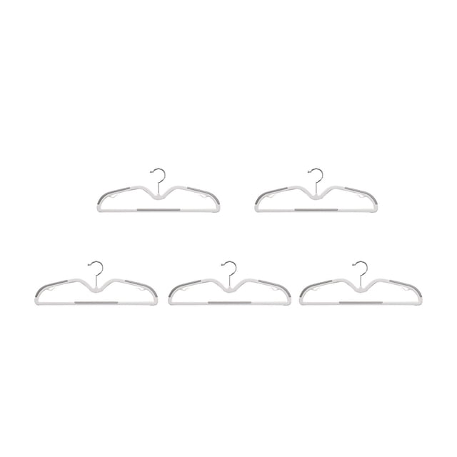 Clothes Racks for Hanging Clothes,Short Neck Hanger Non Slip Thickened Clothes Hanger Household Storage Rack Plastic Hanger Creates the Hanger Space Saving Wardrobe Universal Hanger