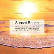 (3 pack) Little Trees Air Freshener Vent Wrap Sunset Beach Fragrance 4-Pack