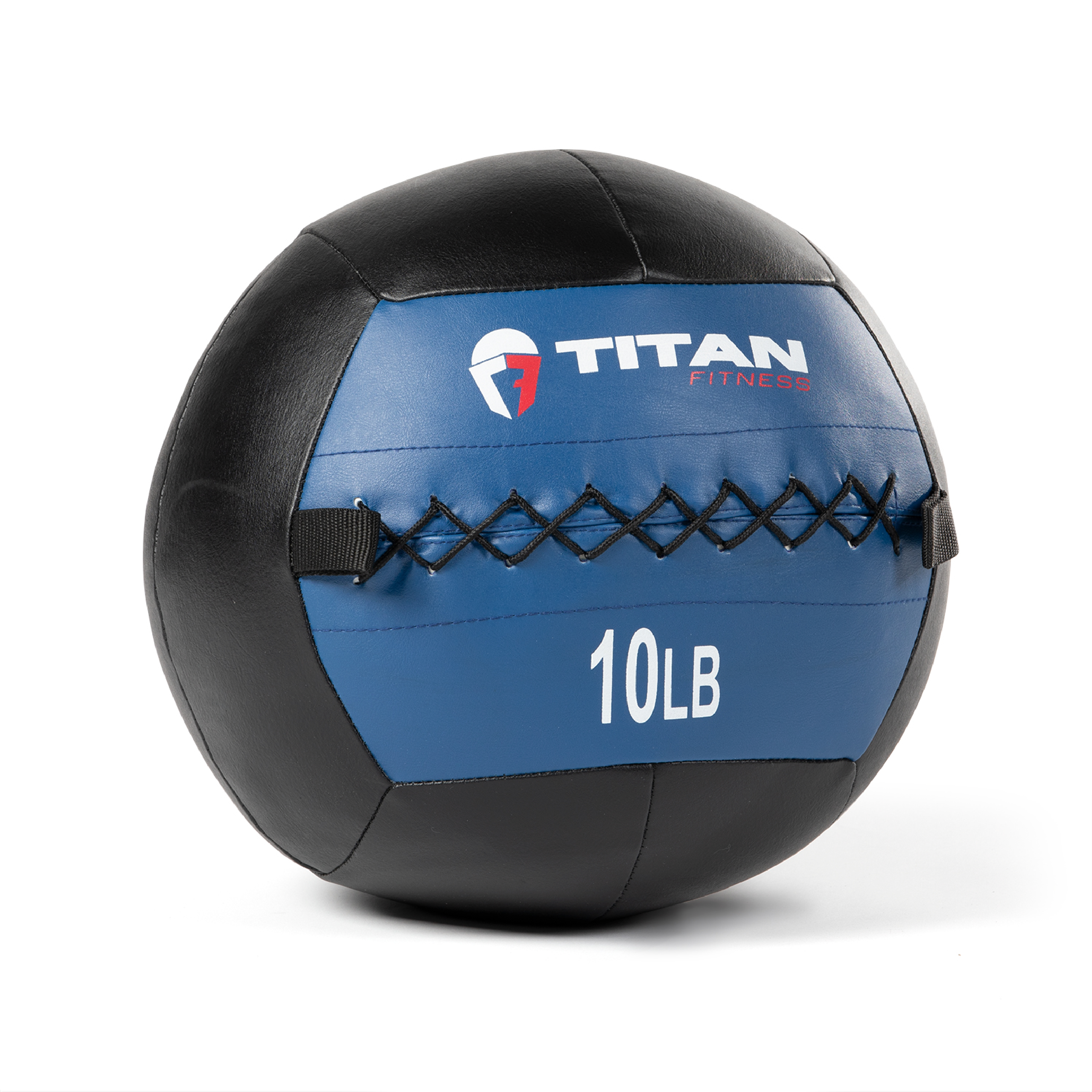 Titan Fitness Soft Leather Medicine Wall Ball 10 Lb Durable Endurance Cardio Core Strength Walmart Com