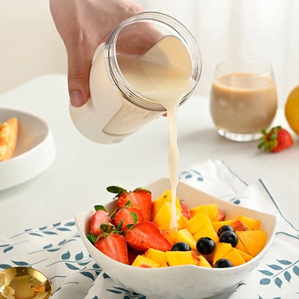 de Licuadora Automática A Batería de Licuadora de Café Resistente A Altas Temperaturas de Licuadora de Leche en Polvo Práctica A