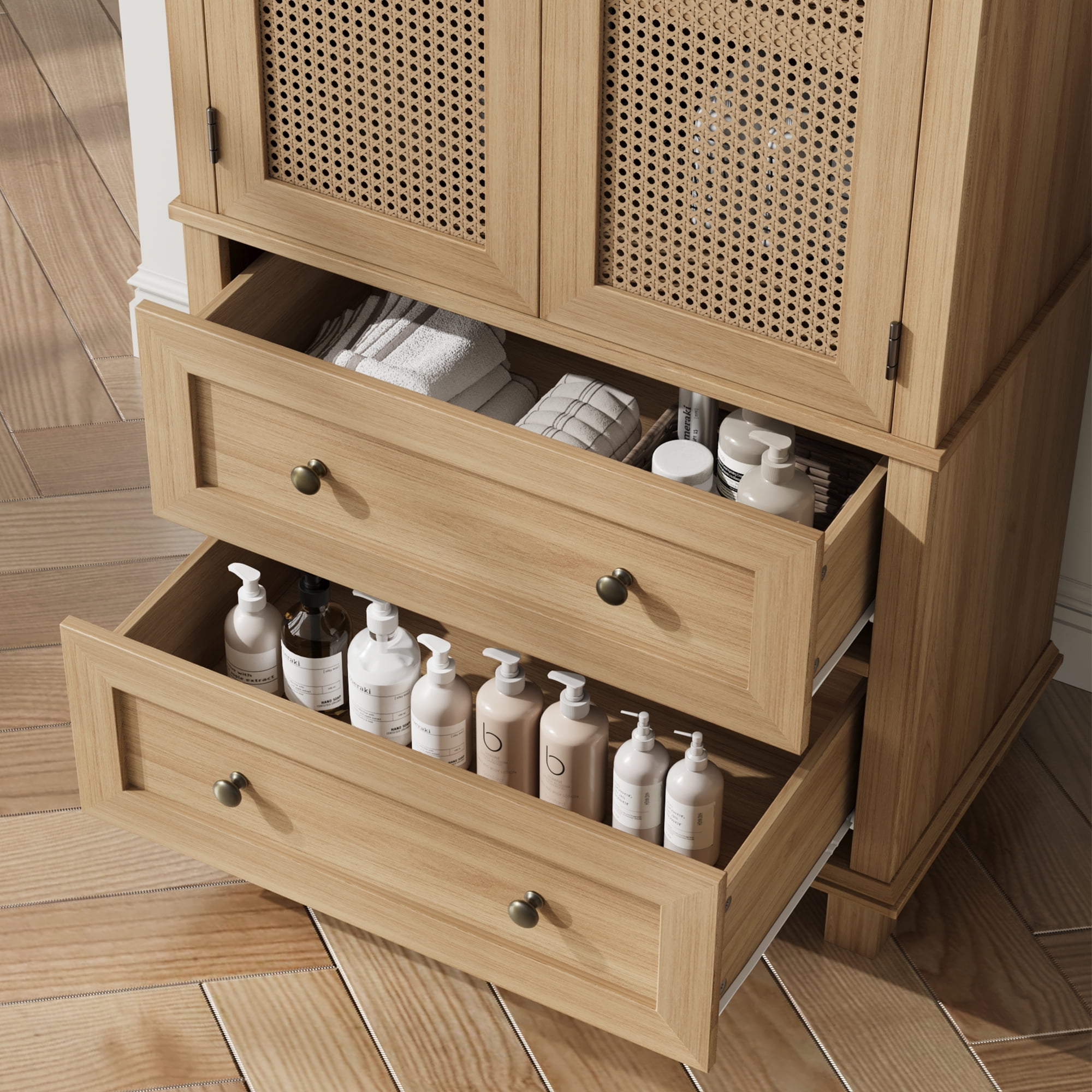 Homfa Bathroom Cabinet - Thumbnail 3
