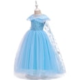 thumbnail image 1 of Vestido de verano para niñas, vestido infantil con mangas de malla, lindo y exquisito vestido para niñas, 1 of 5