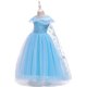 thumbnail image 1 of Vestido de verano para niñas, vestido infantil con mangas de malla, lindo y exquisito vestido para niñas, 1 of 5