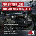 thumbnail image 4 of AMERICAN MODIFIED Goliath Grille for 2018+ Wrangler JL & 2020+ Gladiator JT, 4 of 13