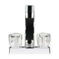 thumbnail image 6 of Dura Faucet Two Handle 4" Kitchen/Bar Faucet w/Clear Acyrlic Knobs - Chrome Polished, 6 of 7