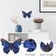 thumbnail image 3 of Decoración de Pared Al Aire Libre Decoración de Mariposas Decoración de Pared de Mariposas de Metal para Valla Pared de Metal para Decoraciones del Hogar Azul, 3 of 5