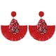 thumbnail image 2 of Pendientes con borlas en forma de gota Pendientes exagerados y distintivos para mujer, 2 of 4