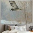 thumbnail image 2 of Orinice Bird Flying Snowy Landscape Tapestry Wall Hanging Unique Style Graphic Tapestries Home Wall Decor Art 40x30inch, 2 of 6