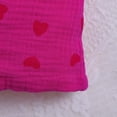 thumbnail image 6 of Xyant Toddler Baby Girl Clothes Knit Floral Fly Sleeve Tops Shorts Cute Summer Spring Outfits Infant Baby Girl Clothing Set (Hot Pink,2-3 Years), 6 of 6