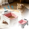 thumbnail image 2 of ZZHZGZ Sale Items on Clearance Food Dispenser Abs Automatic Cat Feeder Smart Feeder Rechargeable Battery | Timer Controlled Portioning Bowl with Sensor Lid for Dry Food Feeding Cats, 2 of 6