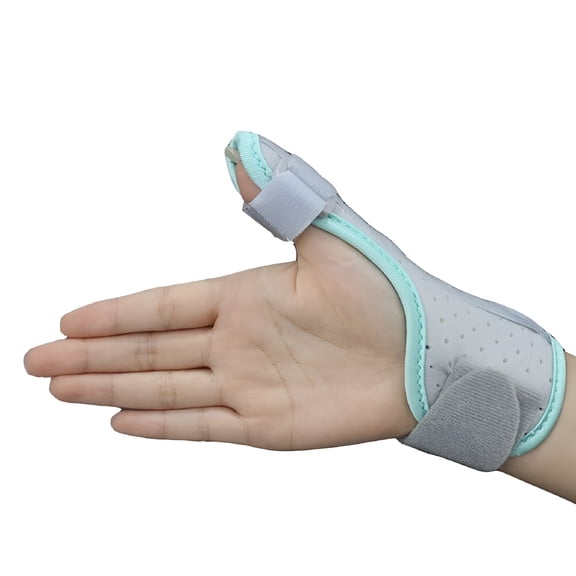 XIRQI Thumb Splint Brace Reversible Thumb and Wrist Stabilizer Splint for Thumb Trigger Finger Arthritis Tendonitis Sprained and Carpal Tunnel