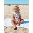 thumbnail image 4 of BemeyourBBs Newborn Baby Girl Swimsuit Infant Bathing Suit Girl Plaid Watermelon Embroidered Tie-up Sleeveless Ruffle One Piece Swimwear Summer Beach Swim Suit, 4 of 9