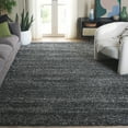 thumbnail image 4 of SAFAVIEH Hudson Jaden Striped Shag Runner Rug, Ivory/Beige, 2'3" x 14', 4 of 5