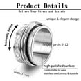 thumbnail image 3 of 925 Rings for Womens,Vintage Women's Decompression Ring Women's Ring Is Suitable Rotatable Rings Styling, 3 of 3