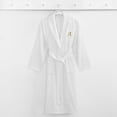 thumbnail image 2 of Linum Home Textiles Turkish Cotton Personalized Terry Bathrobe Color: O Size: S/M, 2 of 4