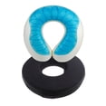 thumbnail image 1 of Silla de Asiento de Oficina Negra Hemorroides Ortopédicas Coxis Coxis, 1 of 9