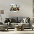 thumbnail image 3 of Stupell Industries The Roundup Western Painting Animals Painting Wrapped Canvas Art Print Wall Art, 30 x 24, 3 of 8