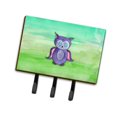 thumbnail image 1 of "Treasures Purple Owl Watercolor Wall Hook, Triple, Multicolor" Caroline's Treasures BB7429TH68, 1 of 1