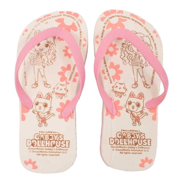 Sandalias Dream Works Niña Gabby's Dollhouse Blanco Talla 21
