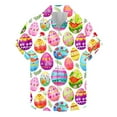 thumbnail image 1 of Camisas de Verano de los Hombres Impresas Manga Corta Solapa Superior, Diseño de Camuflaje Poliéster Spandex para la Fiesta de Verano de Primavera Y Casual, 1 of 9