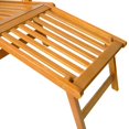 thumbnail image 5 of vidaXL Patio Deck Chairs with Footrests 2 pcs Solid Wood Acacia, 5 of 6