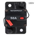thumbnail image 1 of Disyuntor de reinicio manual a prueba de agua con fusible estéreo de 50-250 A, 100 V para automóviles, embarcaciones y equipos marinos, 1 of 8