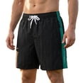 thumbnail image 2 of Umfun Men's Solid Color Shorts Elastic Drawstring Waist Zipper Pockets Quick Dry for Running & Casual, 2 of 8