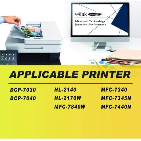 V4ink 1 Pack New Compatible Brother Dr360 Drum Unit Use With Brother Dcp 7030 Dcp 7040 Printer Brother Hl 2140 Hl 2150n Walmart Canada