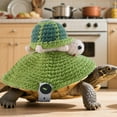 thumbnail image 7 of Tortoise Sweater, Knitted Turtle Sweater - Cute & Warm Pet Clothing for Tortoises, Handmade Knitted Sweaterr for Tortoise, 7 of 7