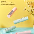 thumbnail image 5 of Ruiboury 1 PC Clothes Dust Sticky Remove Pet Hair Remover Brush Rotary Cylinder Small Roller Sticker Removal Cleaning Tool Pink 1Set, 5 of 5