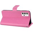 thumbnail image 6 of case for Samsung Galaxy A32 5G (Not 4g) Case for Women, Glitter Bling Diamond PU Leather Wallet Phone Case with Wsrist String Full Body Protective Flip Cover for Samsung Galaxy A32 5G Owl Pink, 6 of 14