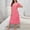 Red, variant on Sakmal Casual Moo Moo Nightgown for Women Long Nightwear Short Sleeve Print Nightgowns for Women