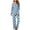 Sky Blue, variant on Bosfbaoi Pajamas for Women Set 2 Piece Lounge Sets Long Sleeve Button Down Loungewear Cute Polka Dots Sleepwear Soft Pj,Chest Pocket