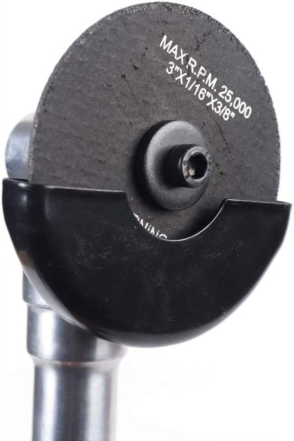 FETCOI Angle Grinder Tool, 1/4 " Pneumatic Cutting Machine Air Angle Grinder Air Cutter Grinding Tool Long Handle