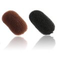 thumbnail image 1 of 2 Piezas Negro y Marrón Inserciones de Volumen Encantadoras Bump It Up Peine para el Cabello Do Beehive Hair Style Tool Pads Do Beehive Base Styling Clip Accesorios para Mujeres Lady Girl Accesorios p, 1 of 5