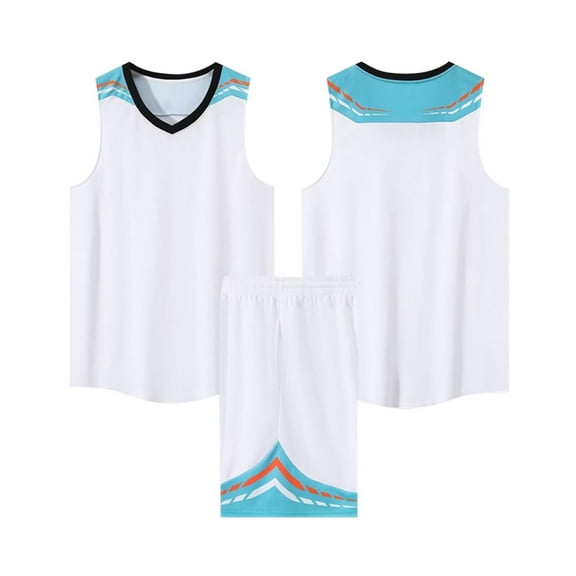 Kaemgyyd Toddler Kids Sports Shorts Set Baby Boys Girls Basketball 2 PCS Tracksuit Outfit Quick Dry Tank Top with Track Shorts 4-14 T