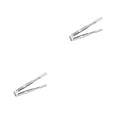 thumbnail image 1 of Injueey Pinzas para alimentos, cocina, acero inoxidable, para servir barbacoa, parrilla, cubitos de hielo, pinzas lavables reutilizables para Type1 NO1, 1 of 6