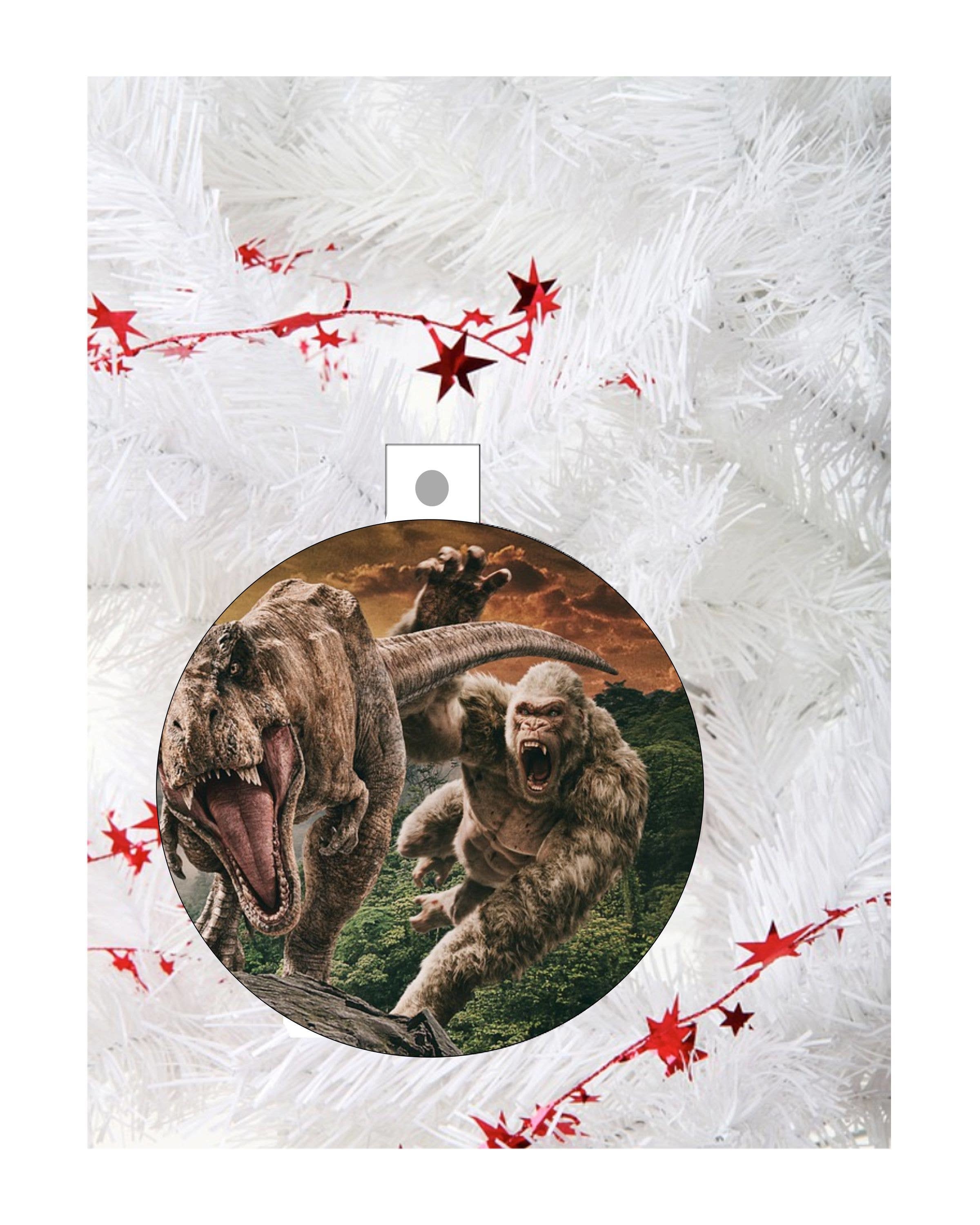 King Kong Christmas Ornament 