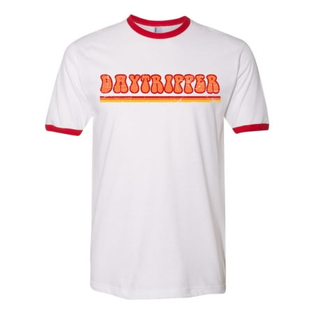 Daytripper Retro 70's American Apparel Unisex Ringer T-Shirt