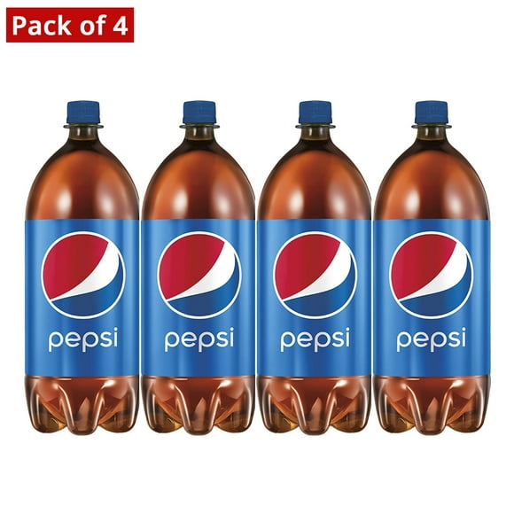 Pepsi 2L Bottles, Pack of 4